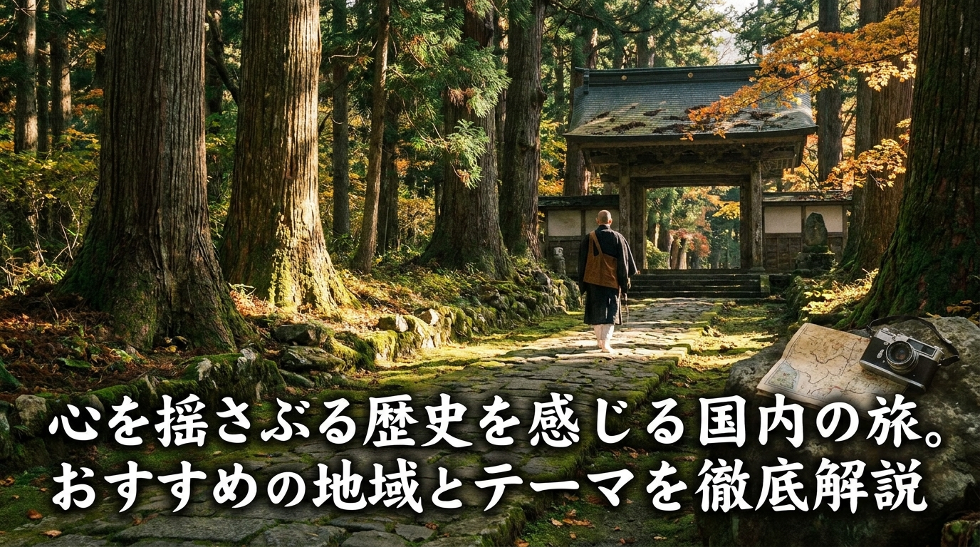 心を揺さぶる歴史を感じる国内の旅。おすすめの地域とテーマを徹底解説