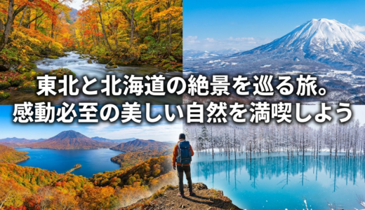 東北と北海道の絶景を巡る旅。感動必至の美しい自然を満喫しよう
