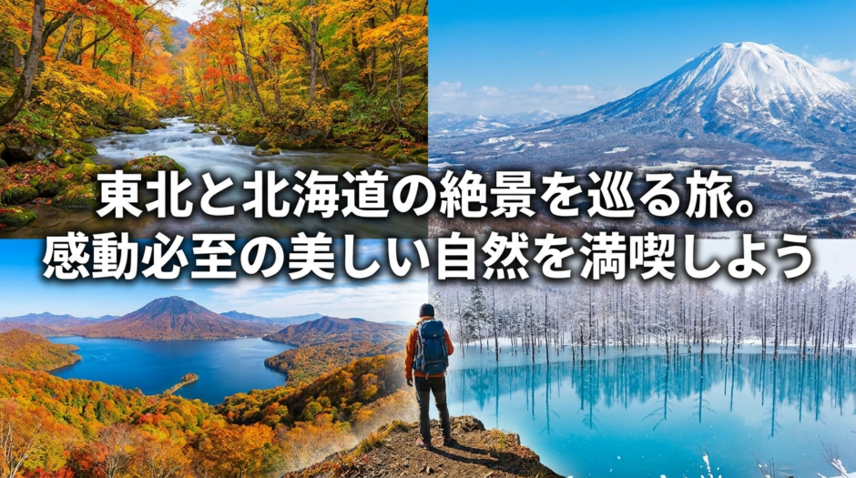 東北と北海道の絶景を巡る旅。感動必至の美しい自然を満喫しよう