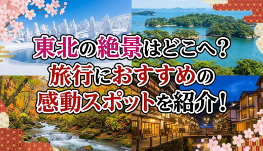 東北の絶景はどこへ？旅行におすすめの感動スポットを紹介！