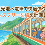 夏の観光地へ電車で快適アクセス！ストレスフリーな旅を計画しよう